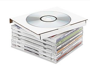 Corrugated CD & DVD Mailers